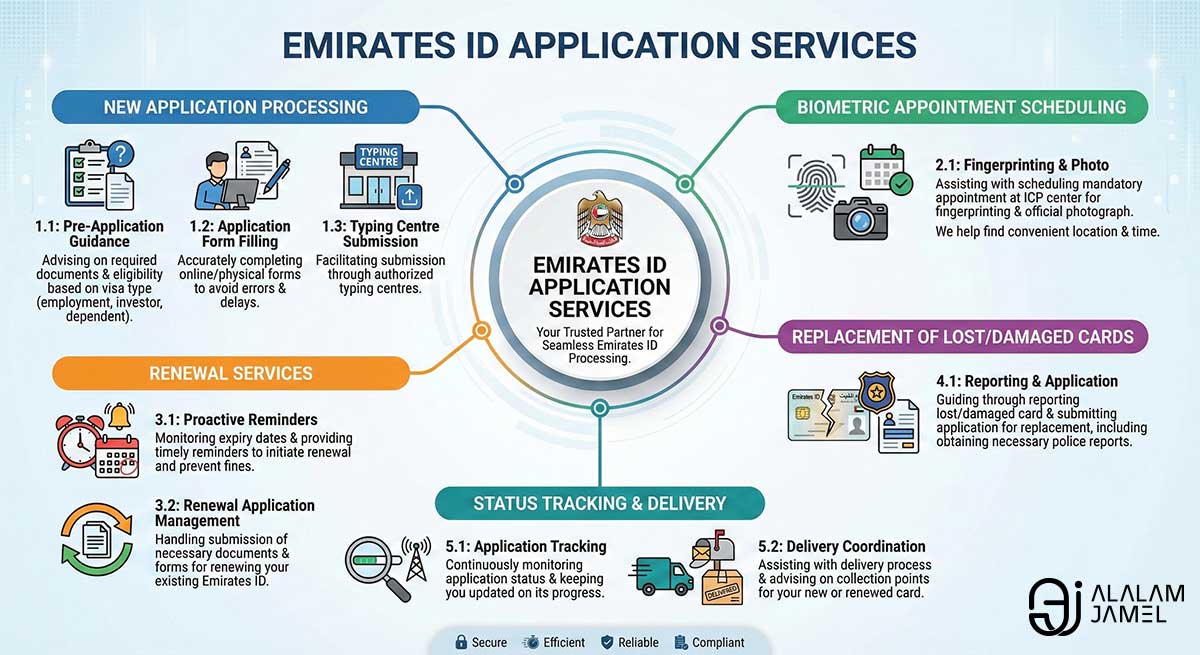 Emirates ID Application services